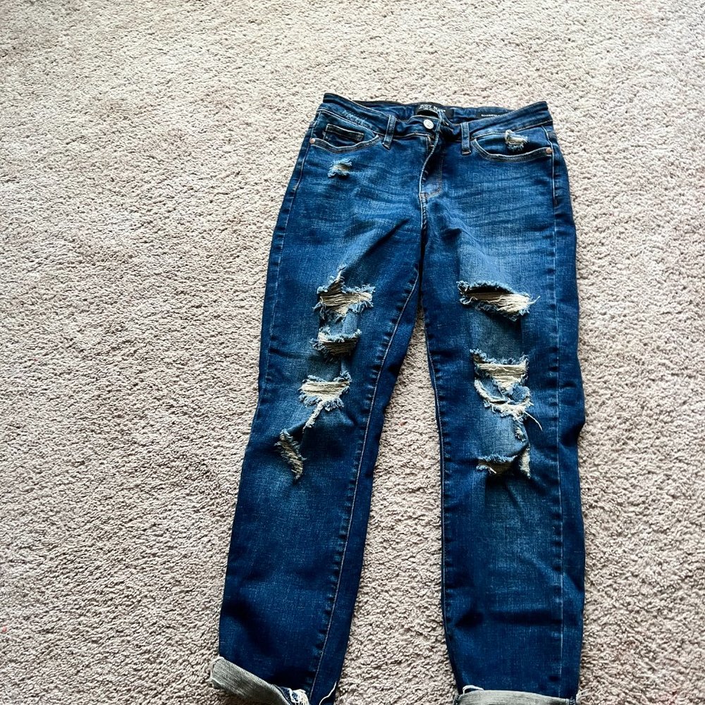 Judy Blue high rise boyfriend jeans size 5/27